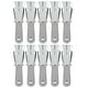 thumbnail image 3 of Pala Removedora De Hielo De Acero Inoxidable, Pala Removedora De Hielo De Diseño Ergonómico Diseño De Orificio Colgante Antideslizante Para Refrigerador Mgaxyff Gris, 3 of 8