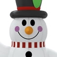 thumbnail image 6 of vidaXL Inflatable Snowman with LEDs 8 ft, 6 of 11
