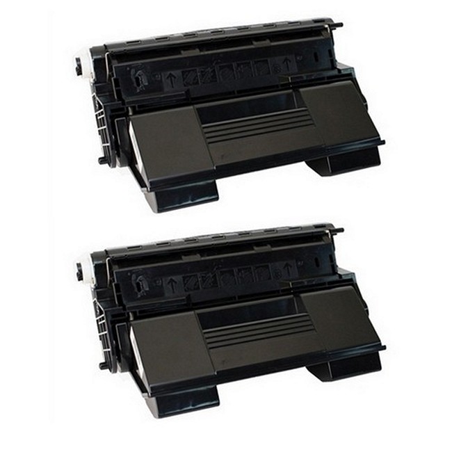 PrinterDash Compatible MICR Replacement for B6500/B6500DN/B6500DTN/B6500N High Yield Toner Cartridge (2/PK-22000 Page Yield) (09004461_2PK) - image 1 of 8