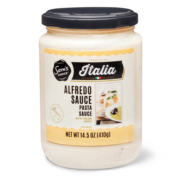 Sam S Choice Italia Alfredo Sauce Pasta Sauce With Italian Cheese 14 5 Oz Walmart Com Sam S Choice Italia Alfredo Sauce Pasta Sauce With Italian Cheese 14 5 Oz Walmart Com