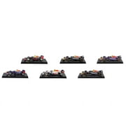 Burango Red Bull Formula Racing Die-cast Model 6-Pack