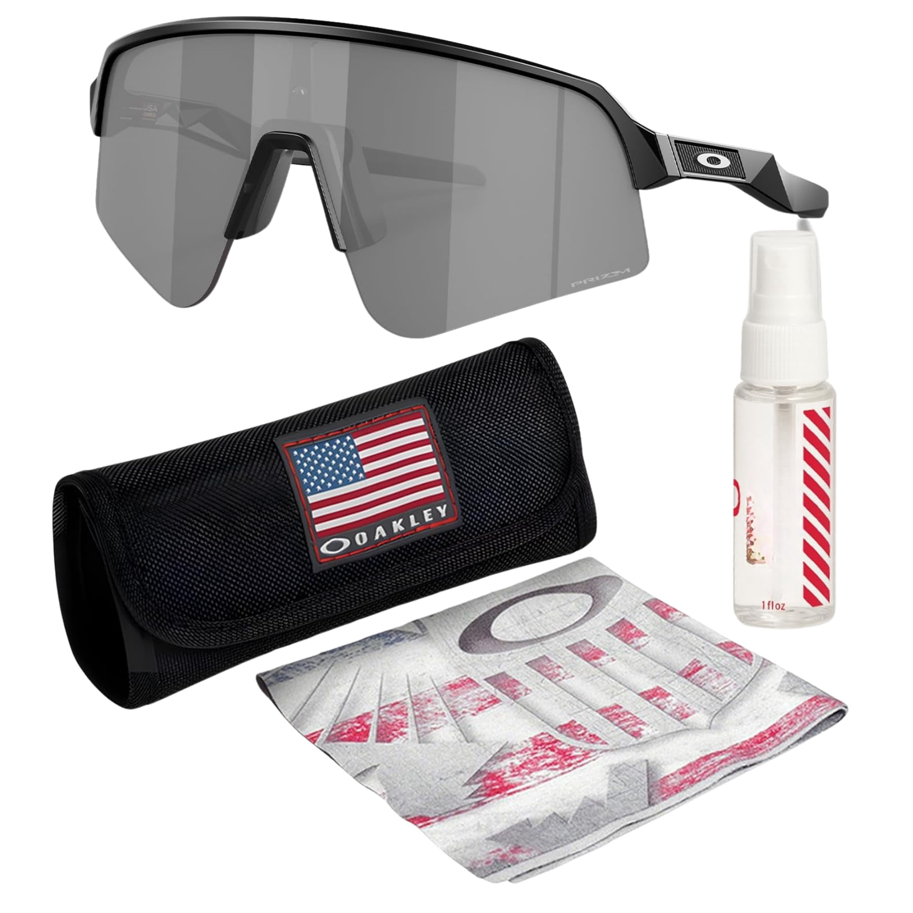 Oakley Men's Size 60 Rectangular Wrap Masseter Sunglasses, Matte