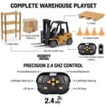 thumbnail image 2 of CMJ RC Cars: Forklift Truck - 1:16 Scale Remote Control Vehicle, Construction Play Toy, Warehouse Loading Accessories, 2.4GHz, Rechargeable, Kids 6+, 2 of 10