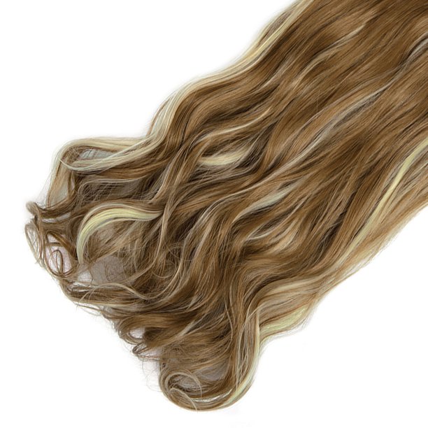 SHCKE 24 Inch Clip in Hair Extensions Ginger Brown Mix  display picture 3
