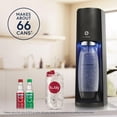 thumbnail image 4 of Paquete para hacer agua con gas SodaStream E-TERRA (negro), con CO2, botellas carbonatadas y sabores de gotas burbujeantes, 4 of 5