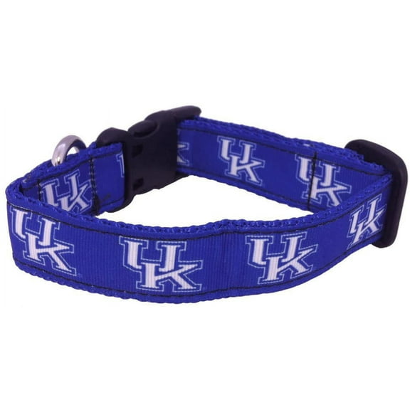Kentucky Brand New Pet Dog Collar(X-Small), Official Wildcats Logo/Colors