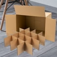thumbnail image 2 of 12 Pcs Carton Partitions Shipping Boxes Divider For Cardboard Moving Dishes Glass Packing Kit Tote Paper, 2 of 6