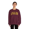 thumbnail image 4 of Avalon Sweatshirt Gifts Crew Neck Shirt Long Sleeve Unisex, 4 of 7