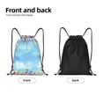 thumbnail image 5 of Bingfone Sea And Fish Drawstrings Backpacks Bags For Men Women Gym Drawstrings Bag, 5 of 9