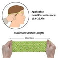 thumbnail image 6 of Naloa Guinea Pigs Fashionable Sport Sweatband for Running, Yoga, Basketball - Head Circumference 19.6-22.4 inches, 6 of 9