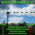 thumbnail image 6 of Fun Express 100 feet Irish Flag Pennant Banner, Ireland and St. Patrick's Day Hanging Party Decor, 6 of 6