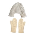 thumbnail image 3 of Guantes para parejas que se toman de la mano, puños elásticos suaves, modernos para adultos, de punto simple., 3 of 9