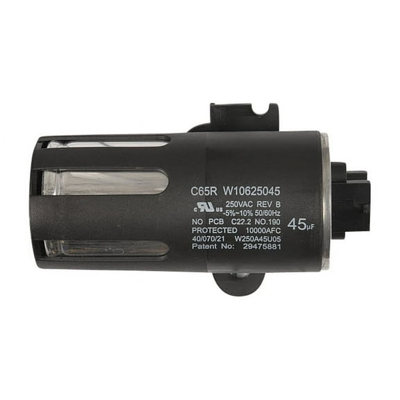 SUPPLYZ Direct Replacement for Whirlpool W11158830 Refrigerator Capacitor W10625045 W10390451