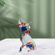 thumbnail image 5 of Estatua de Perro Colorida, Estatuilla Moderna, Manualidades, Adorno de Transferencia de Agua Coleccionable, Animal para Dormitorio, na, Armario D Chihuahua blanco Macarena Estatua de estatuilla de perros, 5 of 8