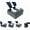 Gray, variant on Foot Rest for Under Desk at Work. Ergonomic 3-Tier Foot Stool HomeOffice Desk Accessories