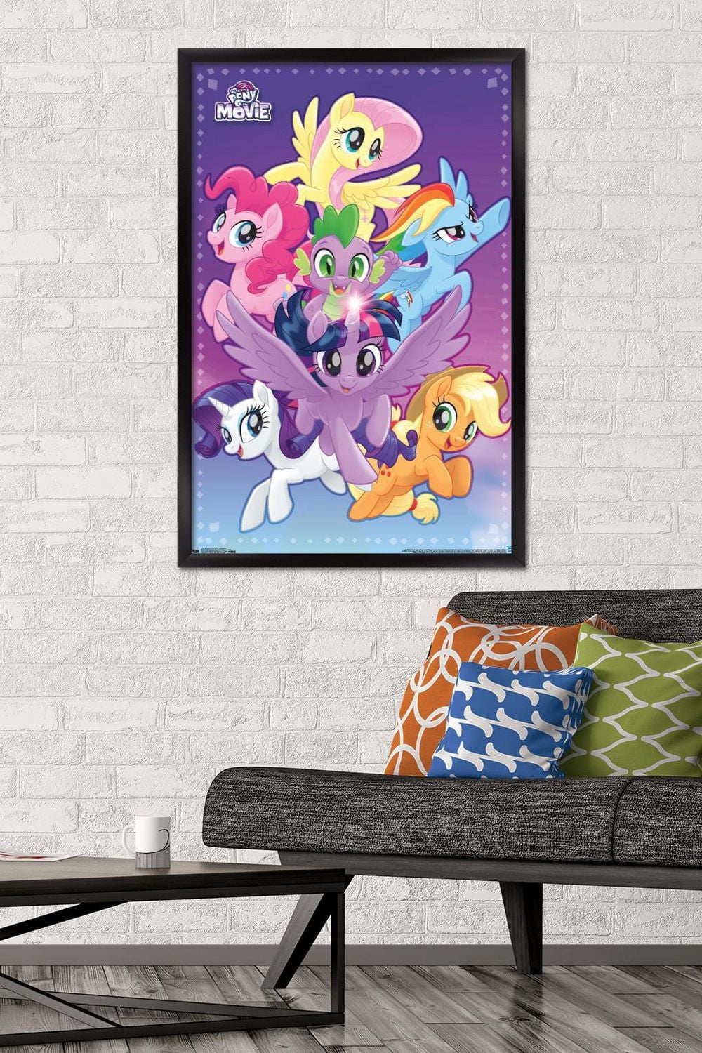 Hasbro My Little Pony Movie - Adventure Wall Poster, 14.725" x 22.375"