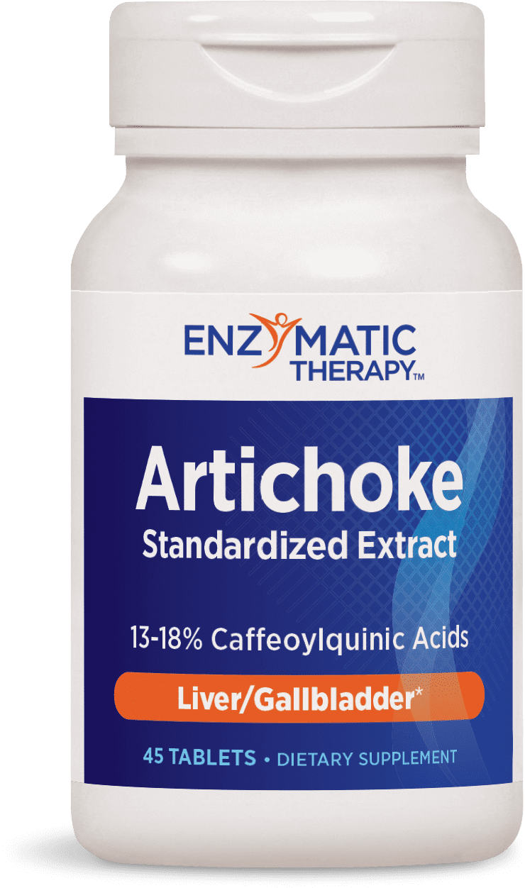 Enzymatic Therapy Artichoke Standardized Extract Tablets, 45 Ct