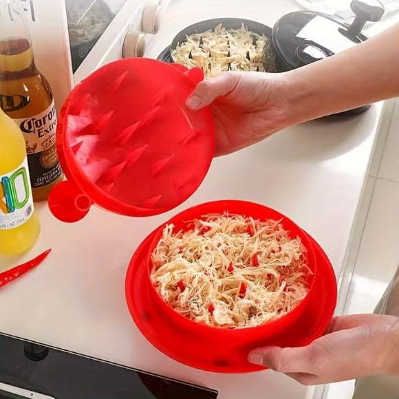 1pc, Chicken Shredder, Chicken Meat Shredder, Manual Washable Meat Shredder, Reusable Beef Mincer, Creative Chicken Mincer, Beef Shredder, Chicken Meat Crusher, Kitchen Stuff, Kitchen Gadgets
