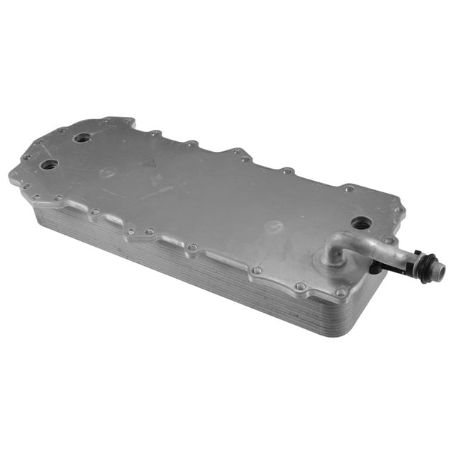 Unique Bargains Engine Oil Cooler for Land Rover Range Rover Sport Aluminum Alloy Silver Tone Transmission Oil Cooler