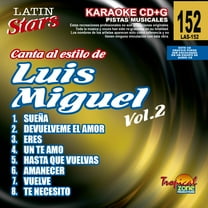 Karaoke Latin Stars 152 Luis Miguel Vol.2