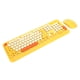 thumbnail image 4 of Juego de teclado y ratón K68 Receptor de dibujos animados Punk inalámbrico Suministros informáticos Pato amarillo Pato feliz, 4 of 5