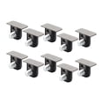 thumbnail image 1 of GROWTH TANK 10 Pieces Shelf Brackets Metal Shelf Support Pegs for Chairs Closet Wardrobe rectangle, 1 of 9