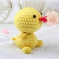 thumbnail image 3 of Kit de Ganchillo de Juguete de Pato Amarillo Hecho a Mano DIY Kit de Amigurumi para Manualidades para Niños Principiantes, 3 of 8