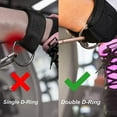 Xelparuc Ankle Strap for Cable Machines for Kickbacks, Glute Workouts