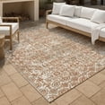 thumbnail image 3 of Addison Rugs Chantille Indoor/Outdoor Traditional Global Cream Machine Washable Rectangle Rug, 8' x 10', 3 of 8