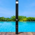 thumbnail image 6 of LAZY BUDDY 10.6 Gallon Solar Heated Outdoor Shower, 7.38FT Height Freestanding Outside Shower with Shower Head & Foot Faucet, Hot & Cold Water Adjustment for Garden, Beach, Poolside, 6 of 8