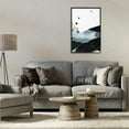 thumbnail image 3 of Stupell Industries Murky Gradient Movement Abstract Painting Black Framed Art Print Wall Art, 20 x 30, 3 of 10