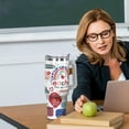 thumbnail image 2 of Teacher Appreciation Gifts 40oz Tumbler with Handle and Straw Lid|Teacher Gifts Vacuum Insulated Leak Proof Tumbler Teacher Gifts for Women|Best Teacher Gifts Stainless Steel Travel Mug |Teacher Daily, 2 of 6