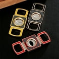 thumbnail image 5 of Sharp Cigar Cutter Zinc Alloy Metal Luxur Guillotine Knife Smoking Accessories, 5 of 6