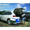 thumbnail image 5 of iClimb Cuna plegable súper fácil de montar, ultraligera, compacta, resistente, con bolsa de transporte para adultos, camping, mochilero (gris), 5 of 5