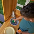 thumbnail image 4 of KidKraft Modern Outdoor Wooden Playhouse with Picnic Table, 4 of 11