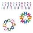 thumbnail image 2 of 60PCS Sewing Clips Bobbin Clip Wire Clip Thread Spool Huggers Sewing Thread Accessrioes Bobbin Sewing Organizer for Home Sewing, 2 of 7