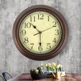 thumbnail image 7 of Pcapzz 2.54" Quartz Retro Indoor Wall Clock, Silent Mechanism, 7 of 7