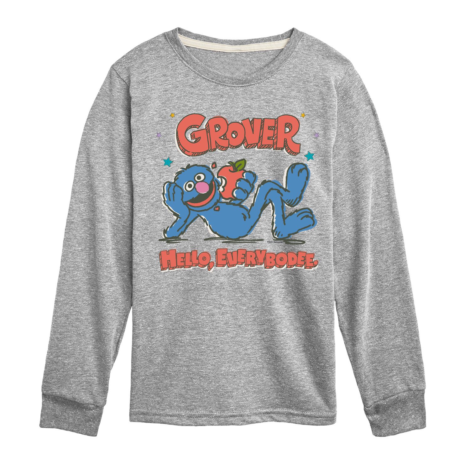 Sesame Street - Grover Hello - Toddler and Youth Long Sleeve T-Shirt