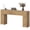 Oak, variant on VVFLU 63 Inch Console Table with 2 Drawers, Fluted Entryway Tables with Storage, Sofa Table Behind The Couch, Hallway Tables, Mid-Century Modern Foyer Table for Entryway, Hallway, Living Room, Oak