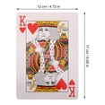 thumbnail image 3 of 1 Set Jumbo Playing Cards Giant Poker Playing Cards Large Poker Playing Cards for Party, 3 of 7