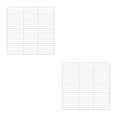thumbnail image 3 of Transemion Portable Pet Playpen Panel Cage Fence Metal Guinea pig Wire White Dense Grid 2Set, 3 of 6