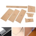 thumbnail image 4 of Monedero Plantilla acrílica Transparente Manual DIY Modelo de billetera de cuero para billetera corta, 4 of 9