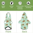 thumbnail image 3 of Uemuo Cute Sea Turtles for Winter Dog Hoodie Sweatshirts with Pockets Warm Dog Clothes for Small Dogs Chihuahua-X-Small, 3 of 8
