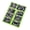 Grass Green, variant on Primegos 8Pcs/Set Metal Puzzle Ring Brain Teaser 3D Wire Puzzle Game Kids Adults Mind Logic IQ Test Educational Unlock Interlock Toy Toddlers Boys Girls Gift