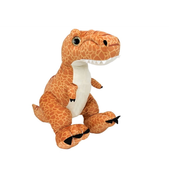 Trey the T Rex 16 inch Green Dinosaur Character Plush Collectible