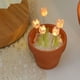 thumbnail image 5 of onlyliua Liquidación Del Día Ofertas Prime Luz de Noche Flores En Maceta, Paquete de Material para Mini Ramos de Bricolaje, Luz de Noche 5 Flores, Excelente Regalo de Cumpleaños o Regalo de Vacacione, 5 of 7