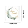 thumbnail image 3 of Antqov Leaf Themed Party Disposable Tableware Set Theme Party Tableware Set Disposable Decorative Tableware Paper Set, Home Accessories, 3 of 5
