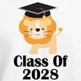 thumbnail image 3 of CafePress - Class Of 2028 Graduate (Lion) Hooded Sweatshirt - Pullover Hoodie, Hooded Sweatshirt, 3 of 4