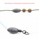 thumbnail image 4 of Colgante de plomo de deriva rápida, barro de tungsteno suave, 17g, reutilizable para pesca con mosca, 4 of 6