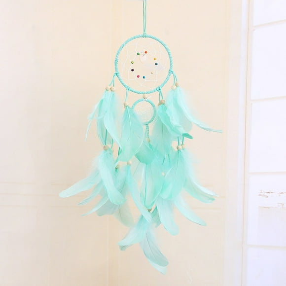 EGNMCR DIY Girl Heart Ornament Decoration Dream Catcher Pendant Hand Made Creative Gift Home beauty